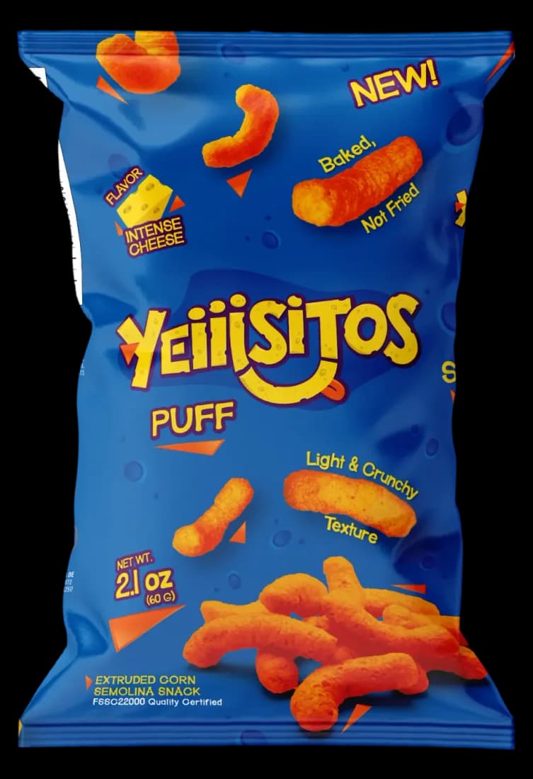 YEIIISITOS QUESO 60g