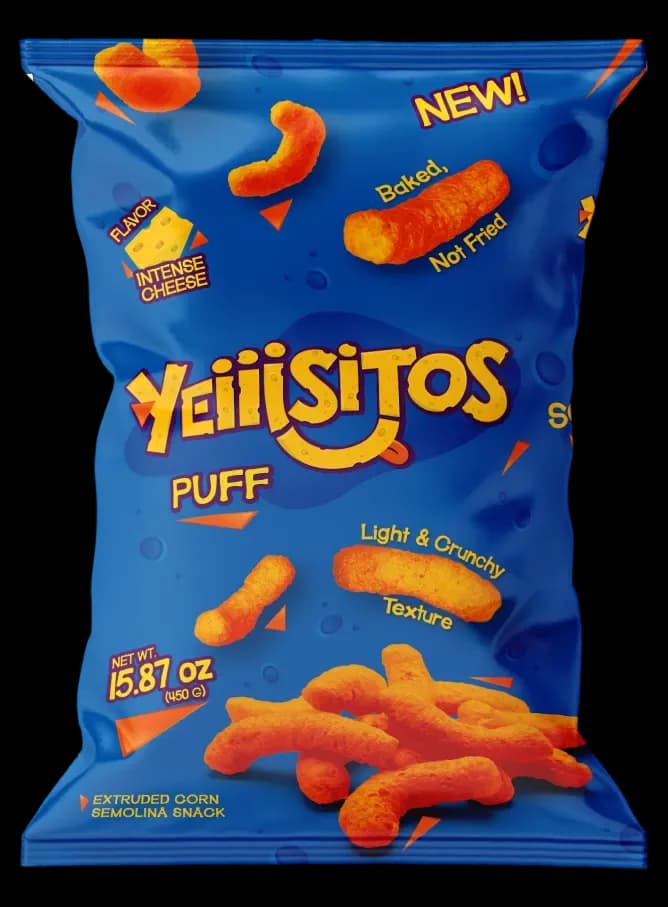 YEIIISITOS QUESO 450g